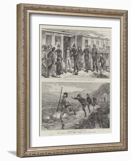 With General Buller in Kerry-Johann Nepomuk Schonberg-Framed Giclee Print