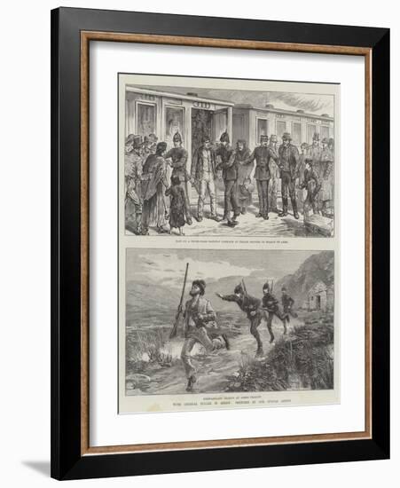 With General Buller in Kerry-Johann Nepomuk Schonberg-Framed Giclee Print