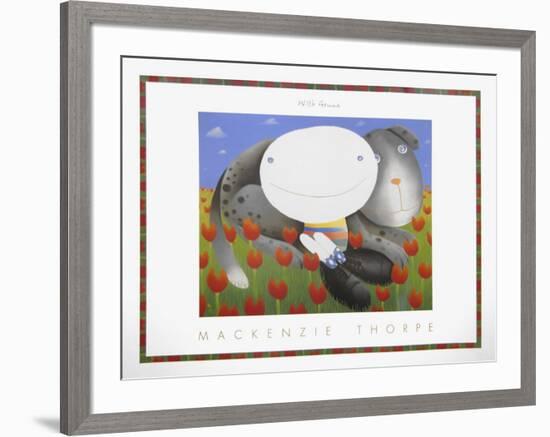 With Genna-Mackenzie Thorpe-Framed Art Print