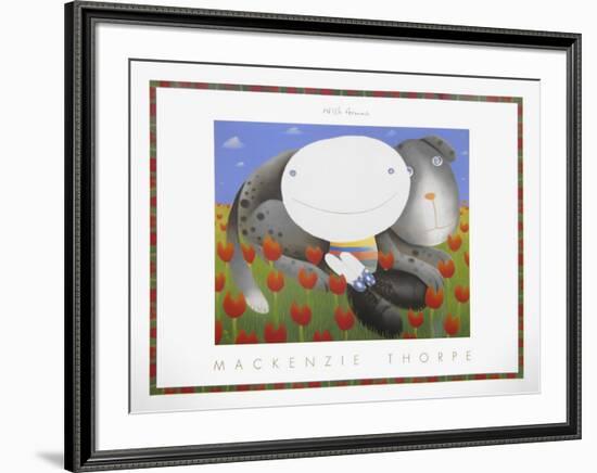 With Genna-Mackenzie Thorpe-Framed Art Print