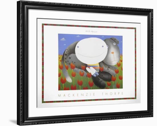 With Genna-Mackenzie Thorpe-Framed Art Print