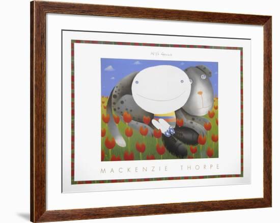 With Genna-Mackenzie Thorpe-Framed Art Print