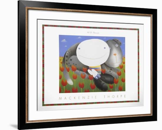 With Genna-Mackenzie Thorpe-Framed Art Print