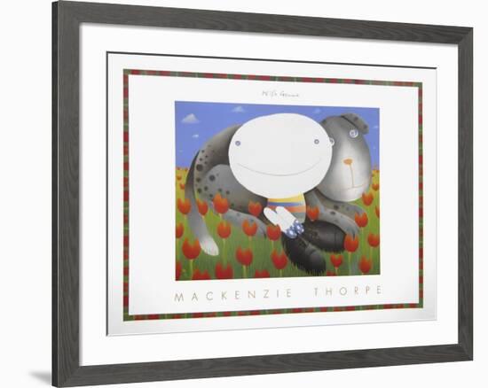 With Genna-Mackenzie Thorpe-Framed Art Print