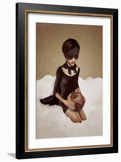 With Great Power-Ruben Ireland-Framed Art Print