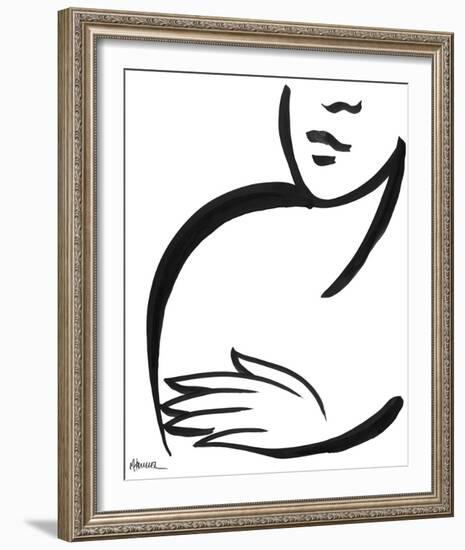 With Her-Marsha Hammel-Framed Giclee Print