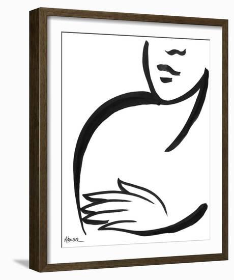 With Her-Marsha Hammel-Framed Giclee Print