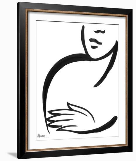 With Her-Marsha Hammel-Framed Giclee Print