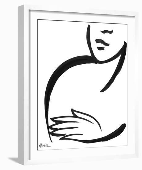 With Her-Marsha Hammel-Framed Giclee Print