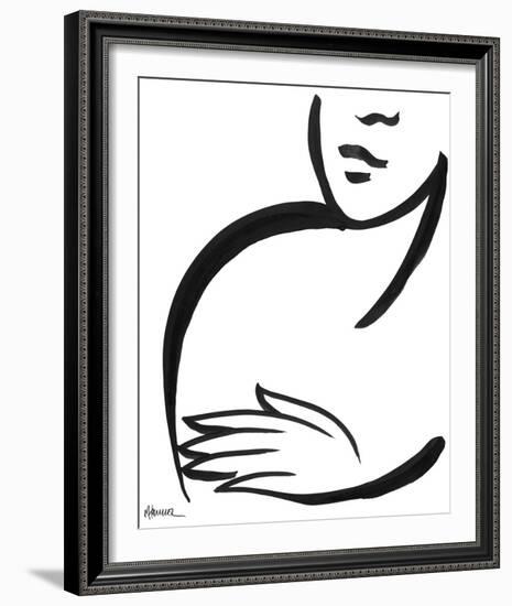 With Her-Marsha Hammel-Framed Giclee Print