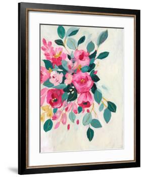 With Love Floral-Sharon Montgomery-Framed Art Print