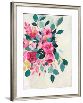 With Love Floral-Sharon Montgomery-Framed Art Print