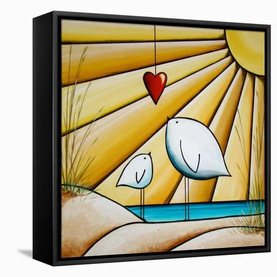 With Love III-Cindy Thornton-Framed Stretched Canvas