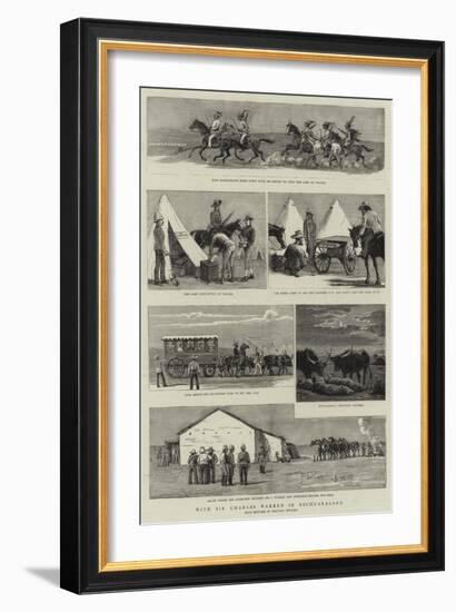 With Sir Charles Warren in Bechuanaland-null-Framed Giclee Print