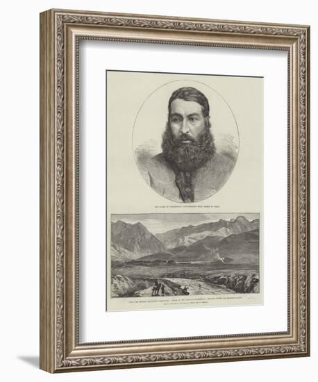 With the Afghan Boundary Commission-William Heysham Overend-Framed Giclee Print