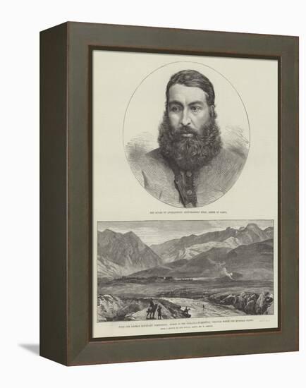 With the Afghan Boundary Commission-William Heysham Overend-Framed Premier Image Canvas