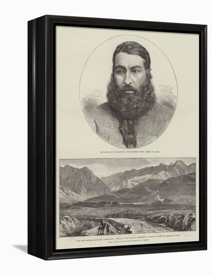 With the Afghan Boundary Commission-William Heysham Overend-Framed Premier Image Canvas