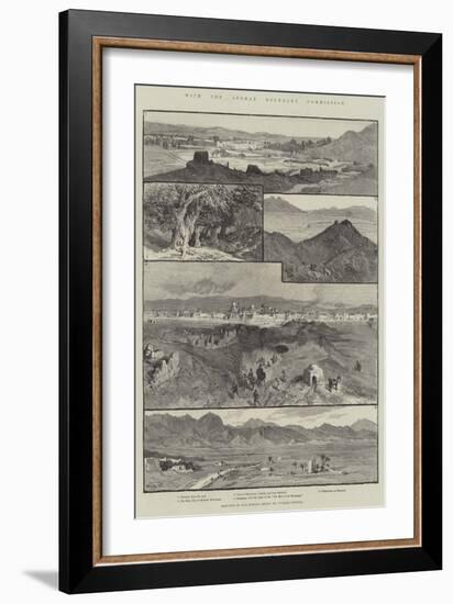 With the Afghan Boundary Commission-William Henry James Boot-Framed Giclee Print