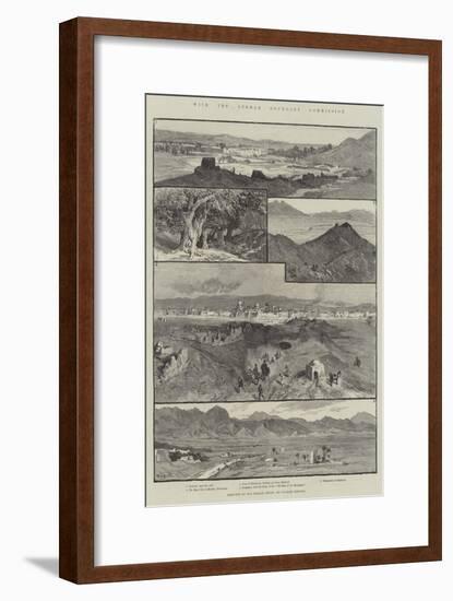 With the Afghan Boundary Commission-William Henry James Boot-Framed Giclee Print