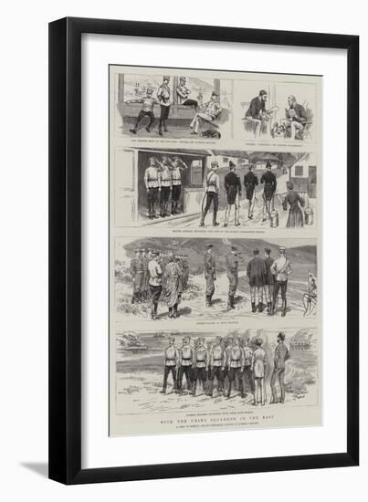 With the China Squadron in the East-null-Framed Giclee Print