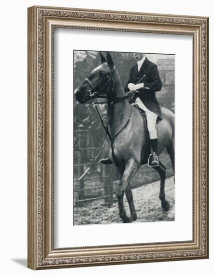 'With the Cottesmore Hunt', c1927 (1937)-Unknown-Framed Photographic Print