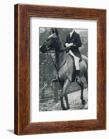 'With the Cottesmore Hunt', c1927 (1937)-Unknown-Framed Photographic Print