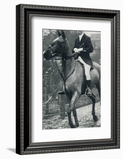 'With the Cottesmore Hunt', c1927 (1937)-Unknown-Framed Photographic Print