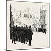 With the Cyclist Corps at the Easter Volunteer Manoeuvres, 1888-null-Mounted Giclee Print