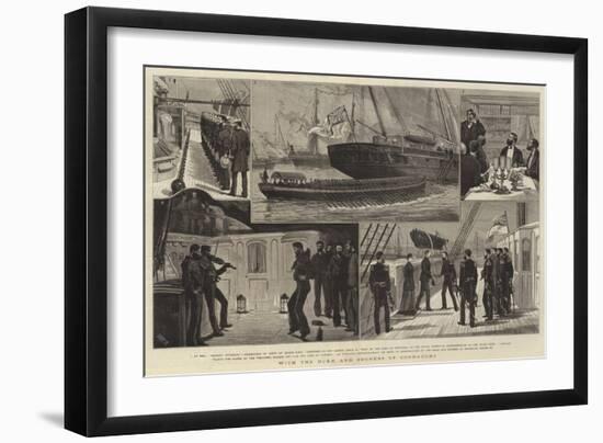 With the Duke and Duchess of Connaught-Joseph Nash-Framed Giclee Print