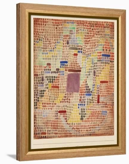 With the Entrance-Paul Klee-Framed Premier Image Canvas