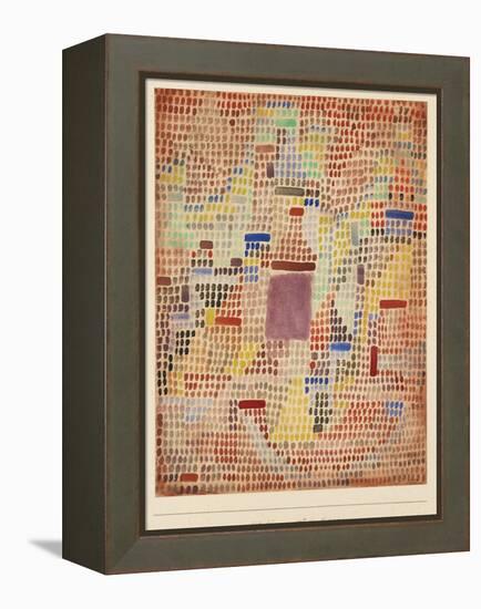 With the Entrance-Paul Klee-Framed Premier Image Canvas