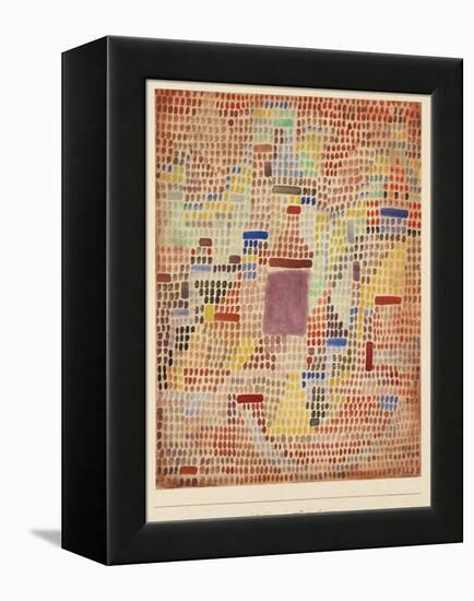 With the Entrance-Paul Klee-Framed Premier Image Canvas