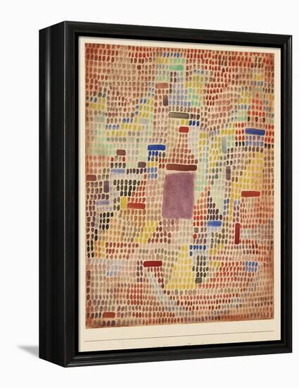 With the Entrance-Paul Klee-Framed Premier Image Canvas