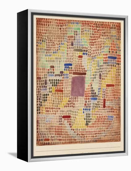 With the Entrance-Paul Klee-Framed Premier Image Canvas