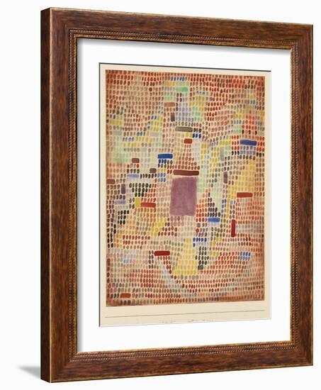 With the Entrance-Paul Klee-Framed Giclee Print