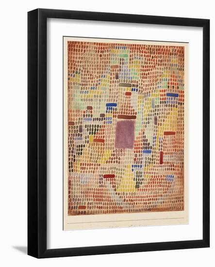 With the Entrance-Paul Klee-Framed Giclee Print