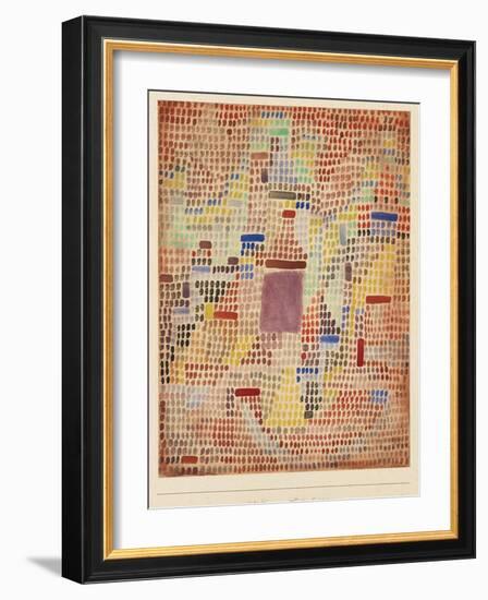 With the Entrance-Paul Klee-Framed Giclee Print