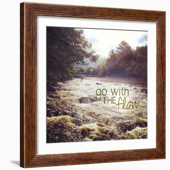 With the Flow-Kimberly Glover-Framed Giclee Print