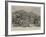 With the Kurram Field Force, Gurkha Picket at Dawaba, One of the Most Advanced Posts Yet Occupied-S.t. Dadd-Framed Giclee Print