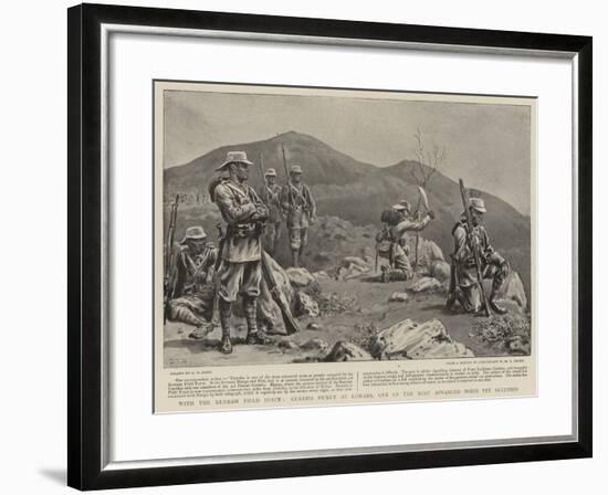 With the Kurram Field Force, Gurkha Picket at Dawaba, One of the Most Advanced Posts Yet Occupied-S.t. Dadd-Framed Giclee Print