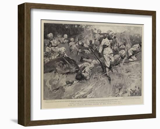 With the Kurram Movable Column of the Tirah Field Force-Frank Craig-Framed Giclee Print