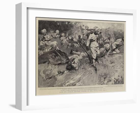 With the Kurram Movable Column of the Tirah Field Force-Frank Craig-Framed Giclee Print