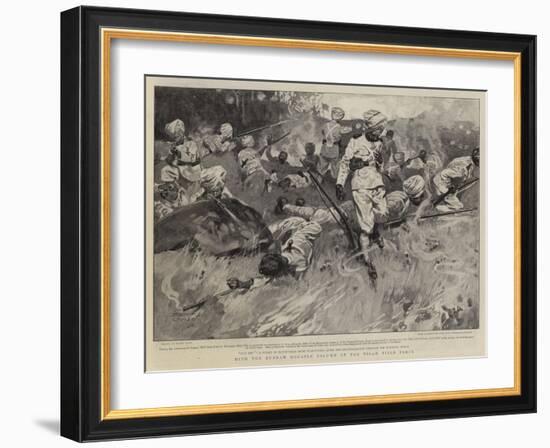 With the Kurram Movable Column of the Tirah Field Force-Frank Craig-Framed Giclee Print