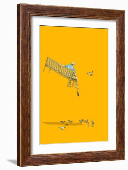With the Pigeons-Jason Ratliff-Framed Giclee Print