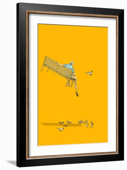 With the Pigeons-Jason Ratliff-Framed Giclee Print