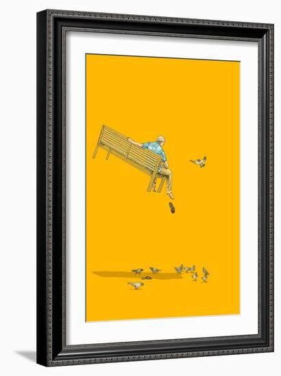 With the Pigeons-Jason Ratliff-Framed Giclee Print