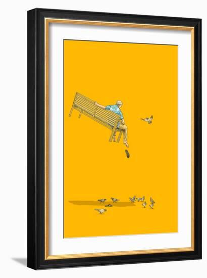 With the Pigeons-Jason Ratliff-Framed Giclee Print