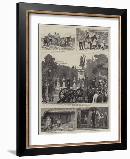 With the Russians and Turks-Alfred Chantrey Corbould-Framed Giclee Print