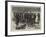 With the Russians, Prisoners of War on the March-Godefroy Durand-Framed Giclee Print