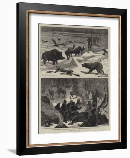 With the Russians-Samuel Edmund Waller-Framed Giclee Print